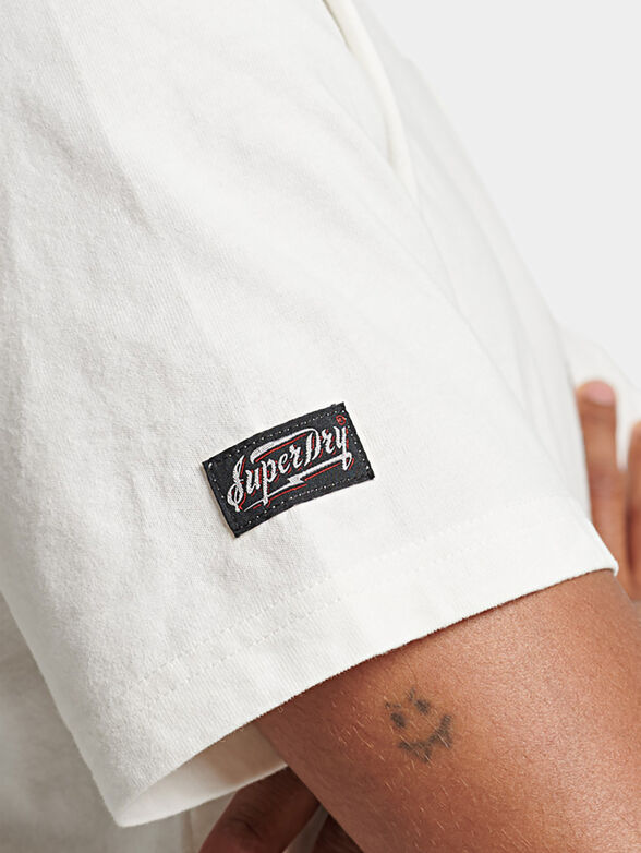 VINTAGE SUKA GRAPHIC black cotton T-shirt - 4
