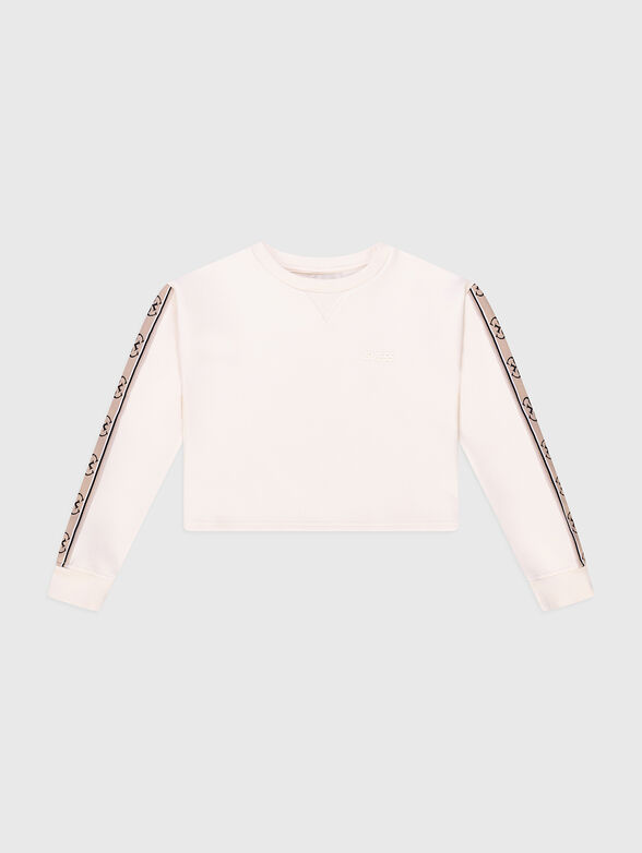 Cropped sweatshirt with 4G logo detail - 1