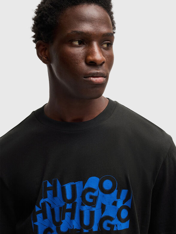 NAFRALO T-shirt with accent print - 4