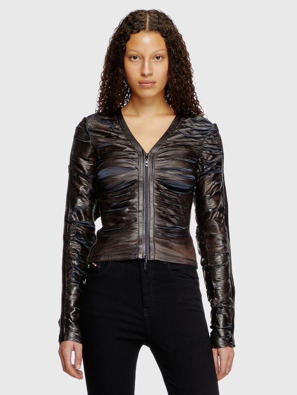 T-CARDY blouse with accent rips - 1