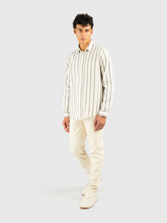 Stipe cotton shirt - 2
