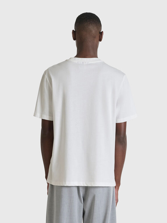 Cotton T-shirt with front logo - 2