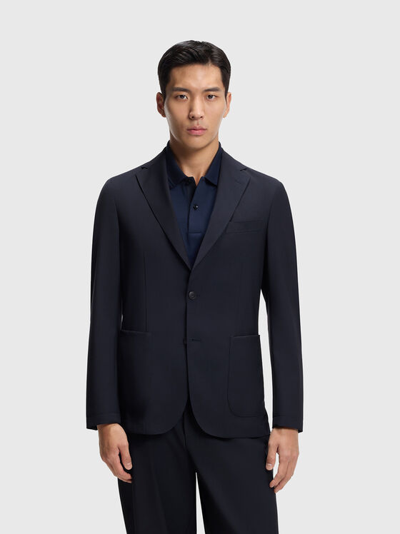 Слим сако от вълнен блнд - 1