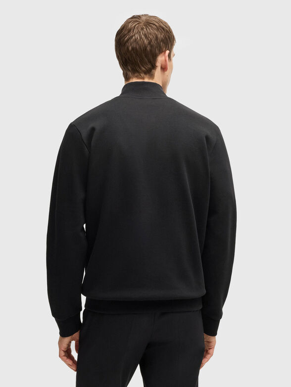 Sweatshirt with zip and logo - 3