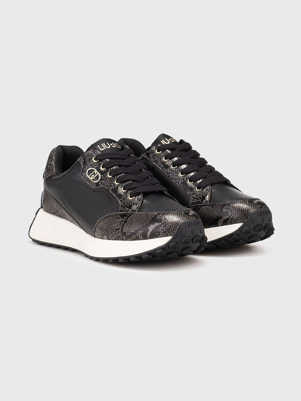 Sports shoes with snake effect - 2