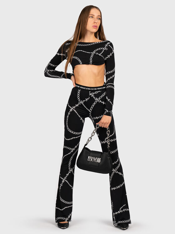 Bodysuit with monogram print - 2