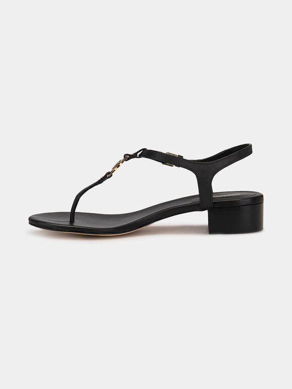 CAYLA leather sandals - 4