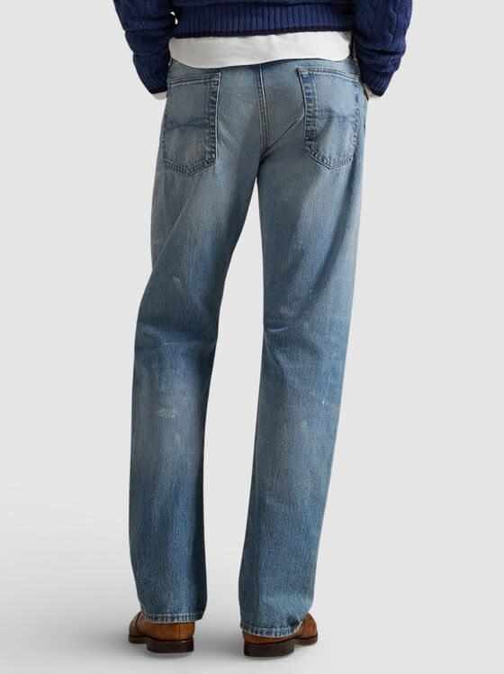 HAMPTON STRAIGHT jeans with a bleached effect - 2