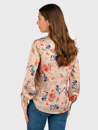 RITA shirt with monogram print - 3