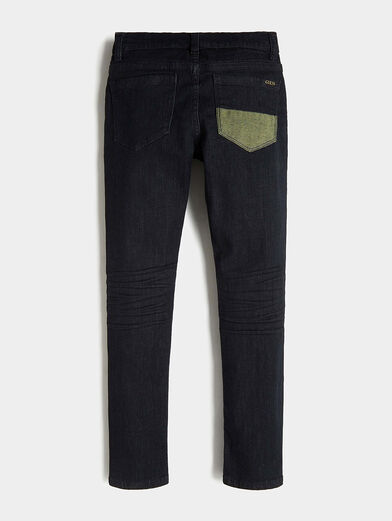 Jeans with contrasting details - 2