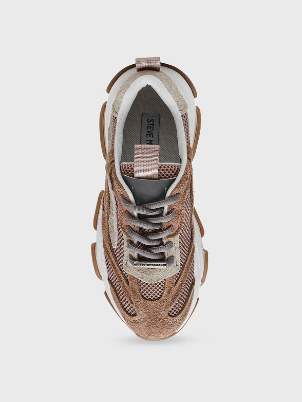 POSSESSION-E sports shoes with beige accents - 6