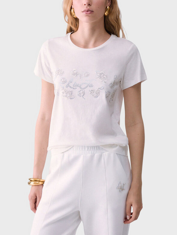 T-shirt with rhinestones - 2