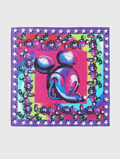 MICKEY MOUSE square scarf - 3