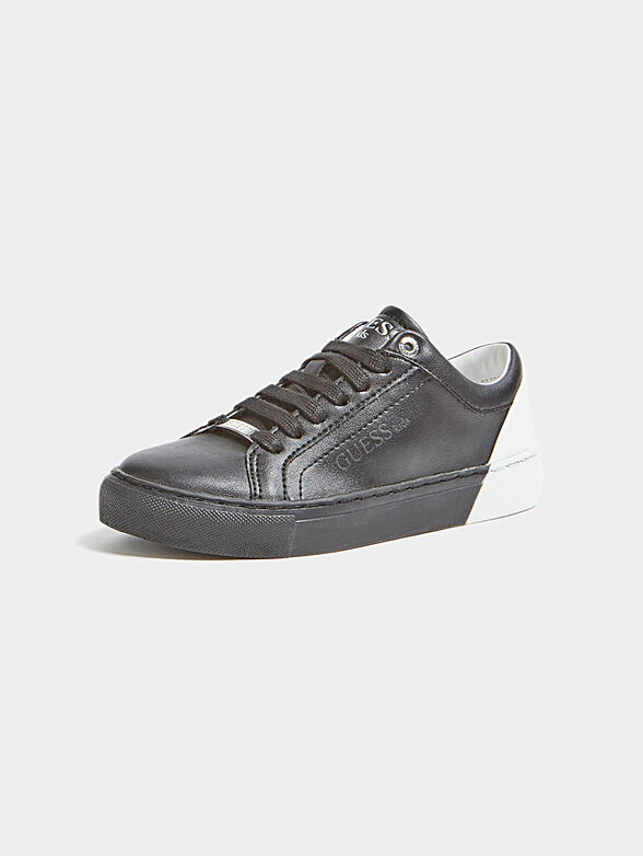 Sneakers LUISS JR with contrasting heel - 4