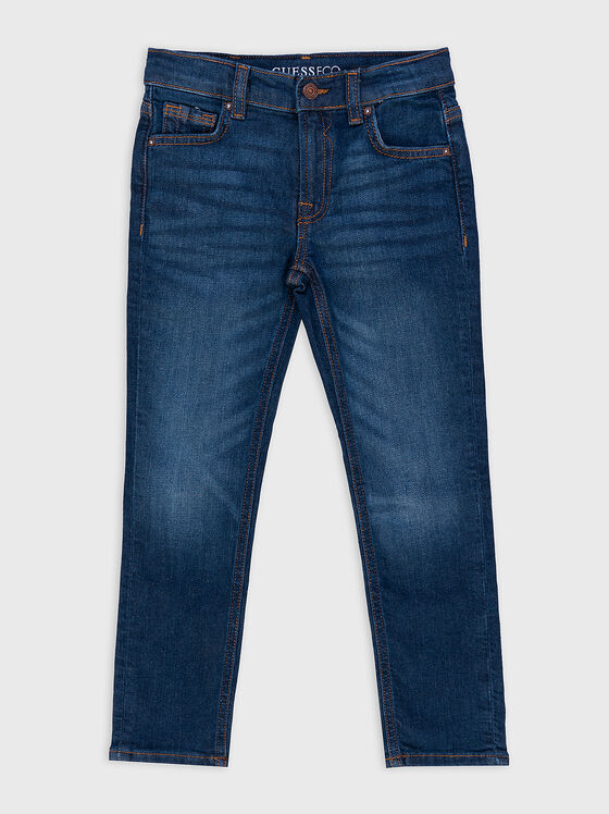 Skinny dark blue jeans - 1