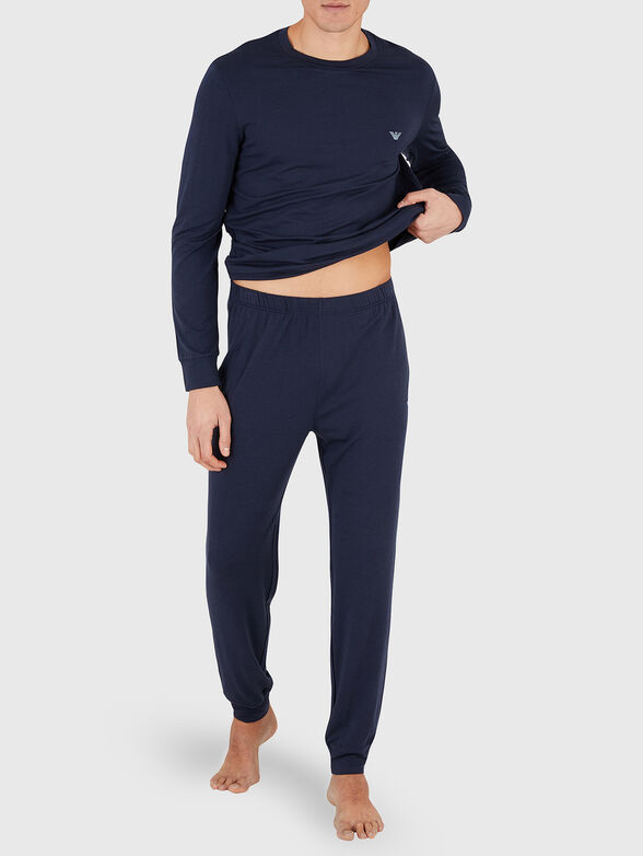 Navy blue pajamas - 5