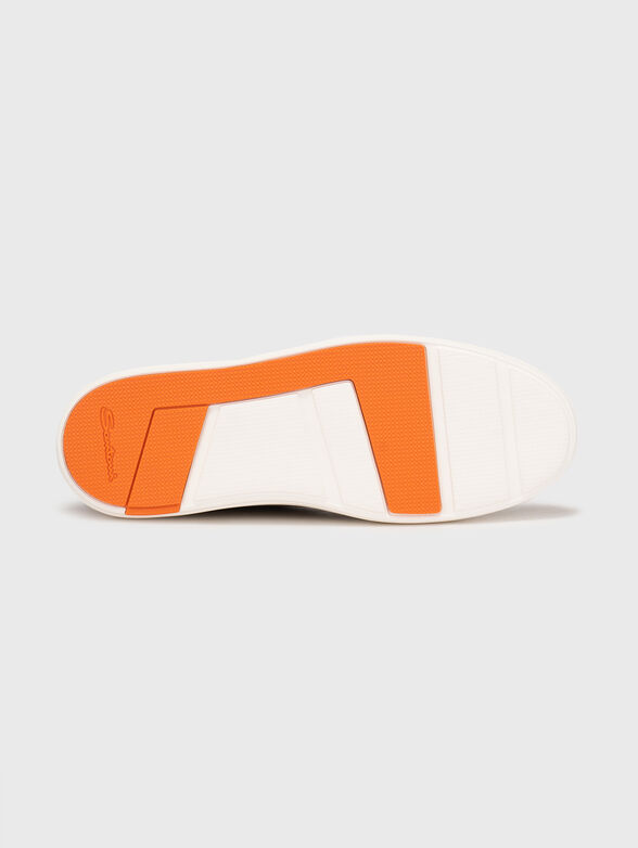 DRUNKS suede sports shoes  - 4