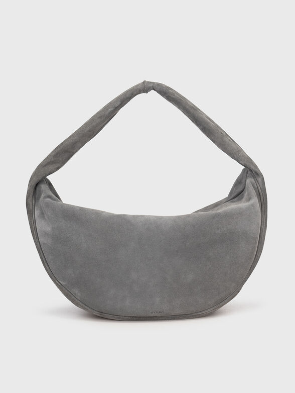 MAXI CUSH suede shoulder bag - 1