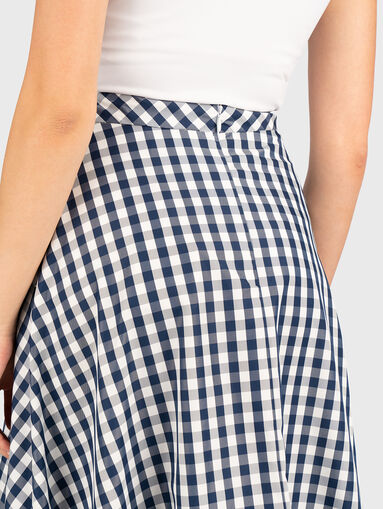 Checked midi skirt - 3