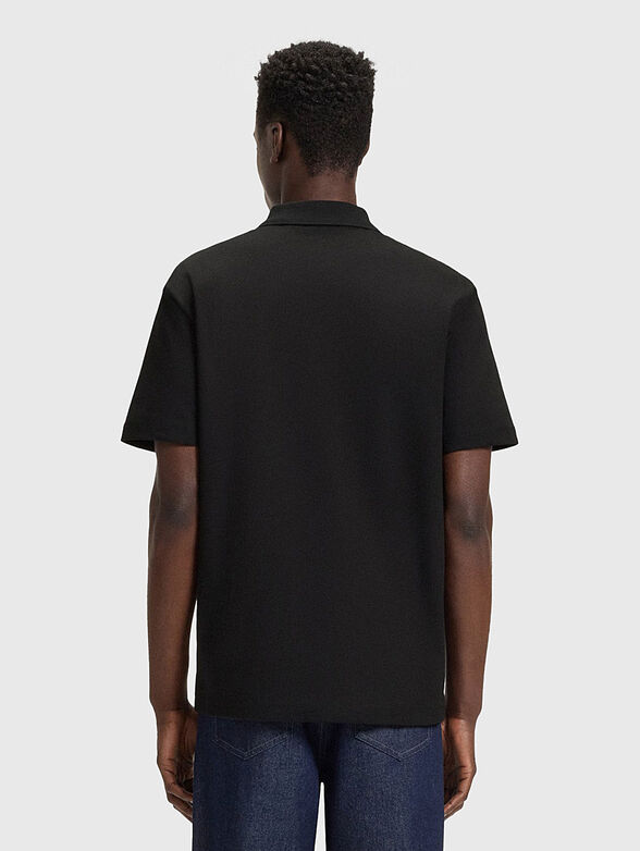 DEABONO polo shirt in black - 3