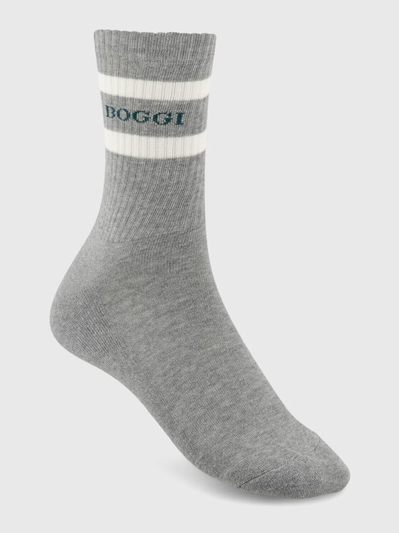Socks with a logo detail - 1