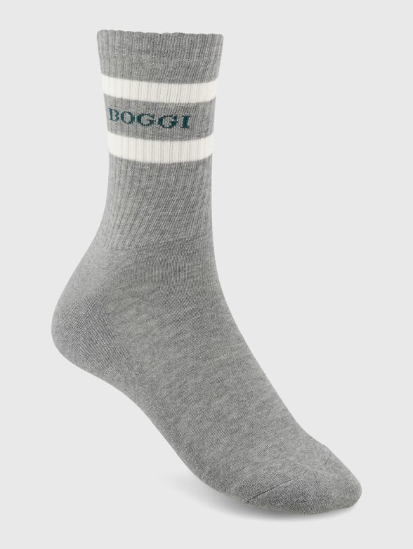 Socks with a logo detail - 1