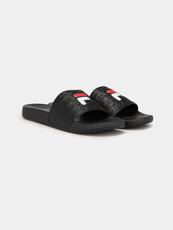 BAYWALK slippers with embossed logo texture - 2