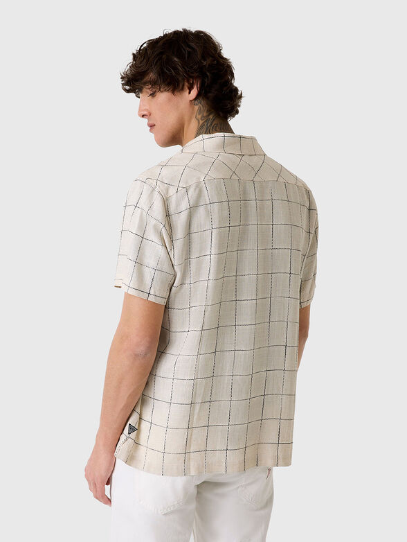 Linen-blend shirt - 2