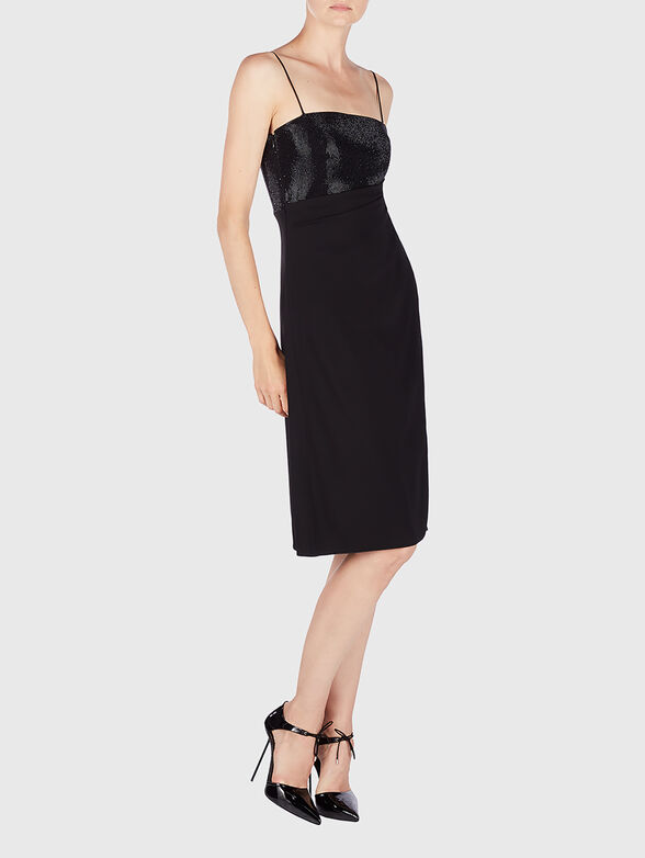Midi dress with crystals - 2