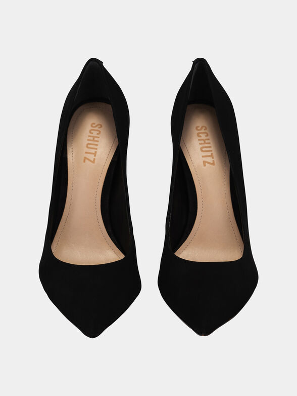 Heeled shoes in beige color - 6