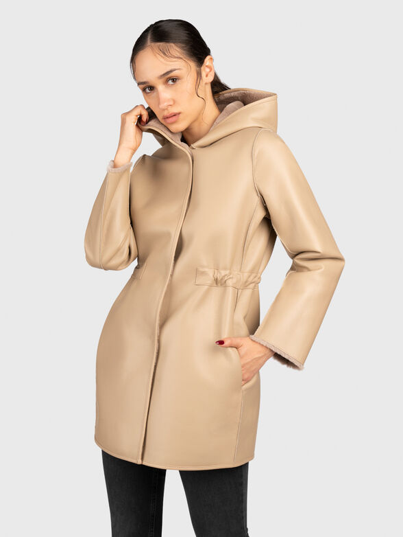 Reversible hooded coat  - 2