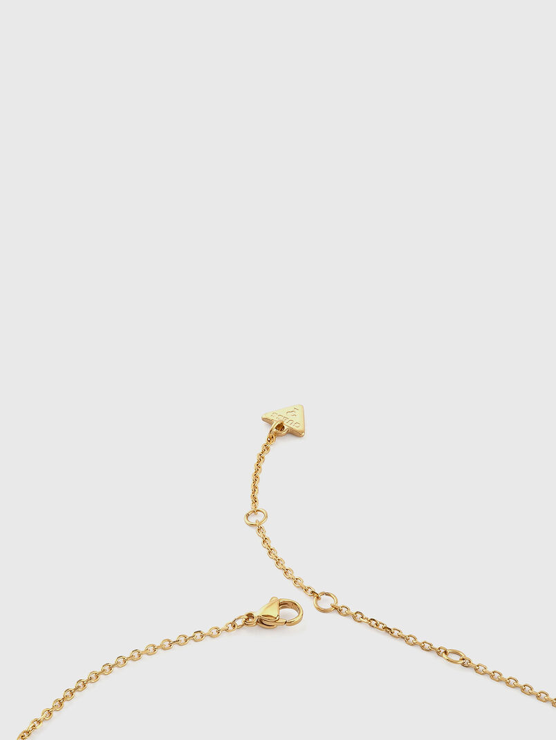 BELOVED necklace with pink rhinestones - 3