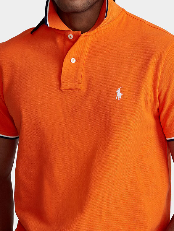 Cotton polo-shirt with Pony logo - 2