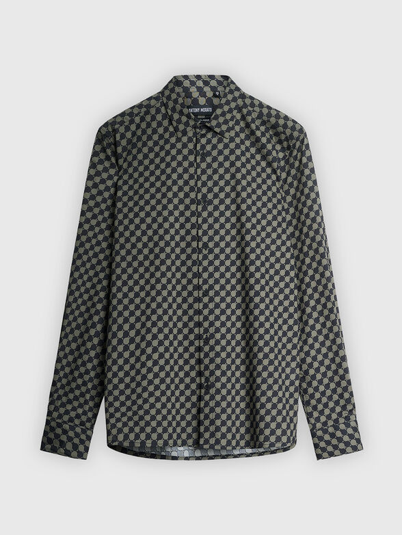 BARCELONA shirt with geometric print - 1