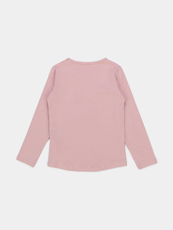 HANA GLITTER T-shirt with long sleeves - 2