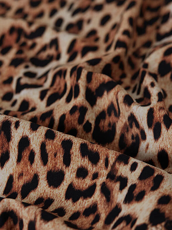 ESSENTIALS one-piece swimsuit with leopard print - 4