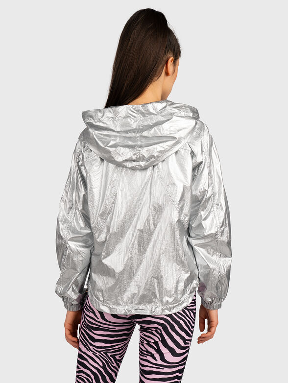 Silver hooded jacket - 3