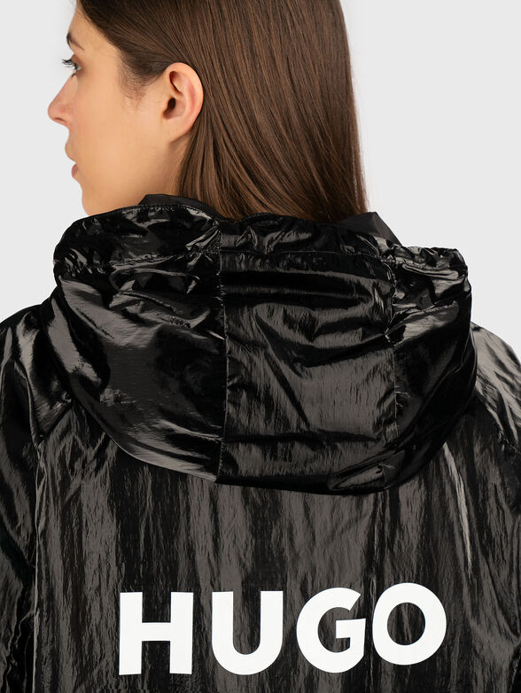 FANTON jacket with accent logo print - 6