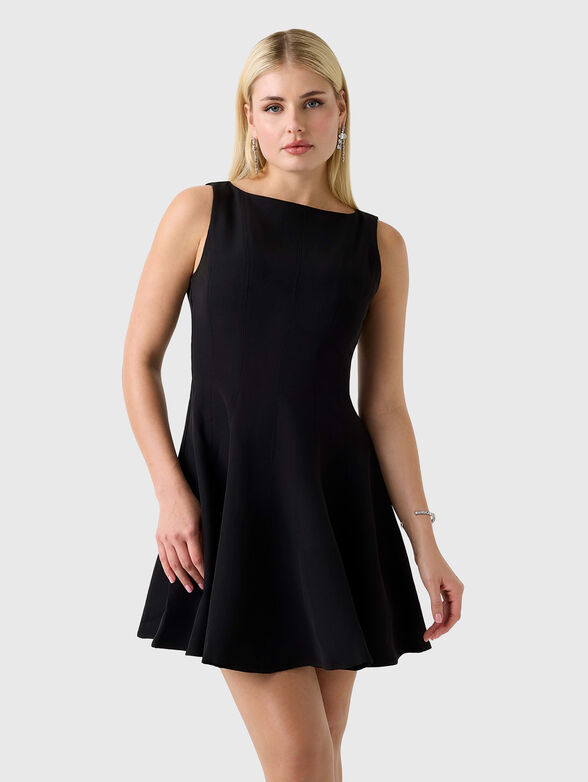 Flare mini dress - 1