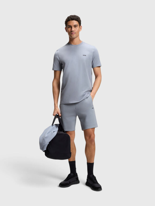 Gray cotton T-shirt - 2