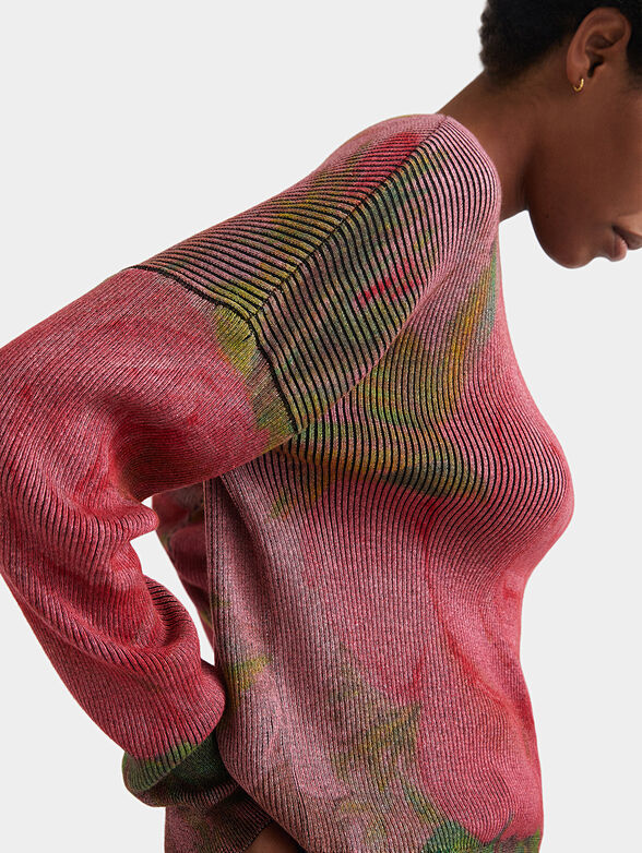 GRANADA Sweater with floral details - 5