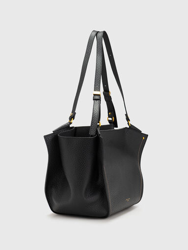 Black leather bag - 3