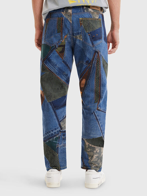 VELEZ jeans with patch accents - 2