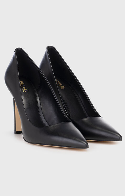 Amara Kitten Heel Pump Michael Michael Kors AMARA Leather Heeled