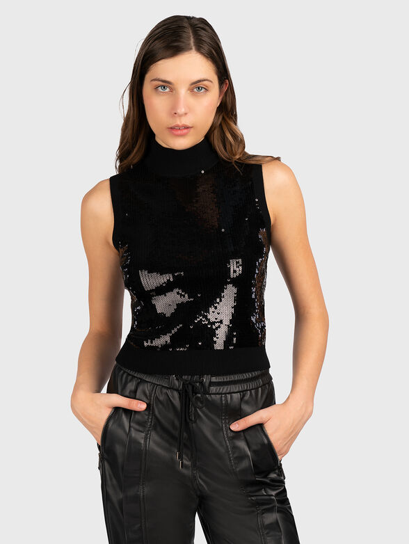 Top with sequins  - 1
