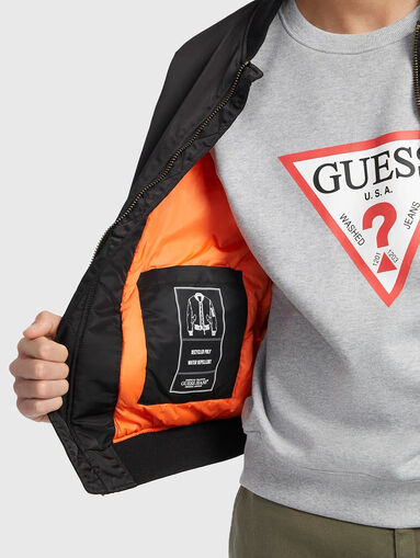 Black bomber jacket - 5