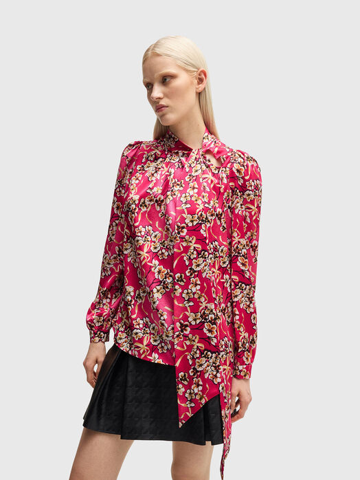 CERELA blouse with floral print