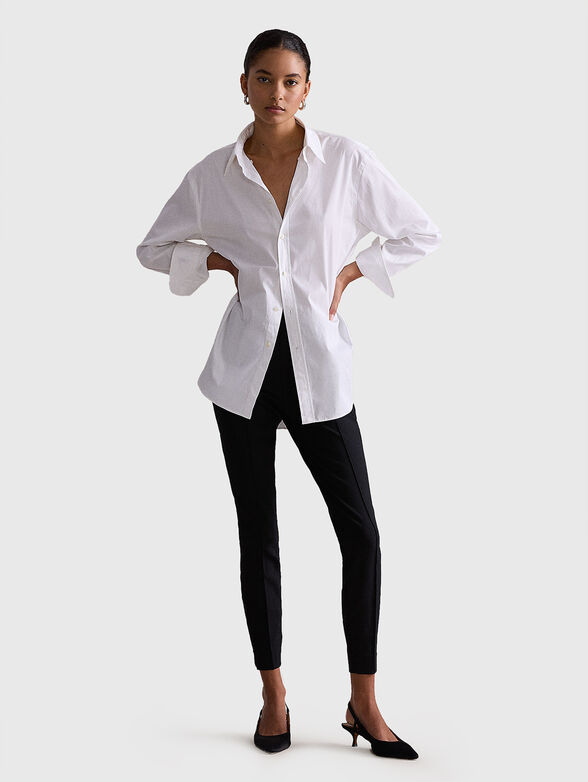 White cotton shirt  - 2