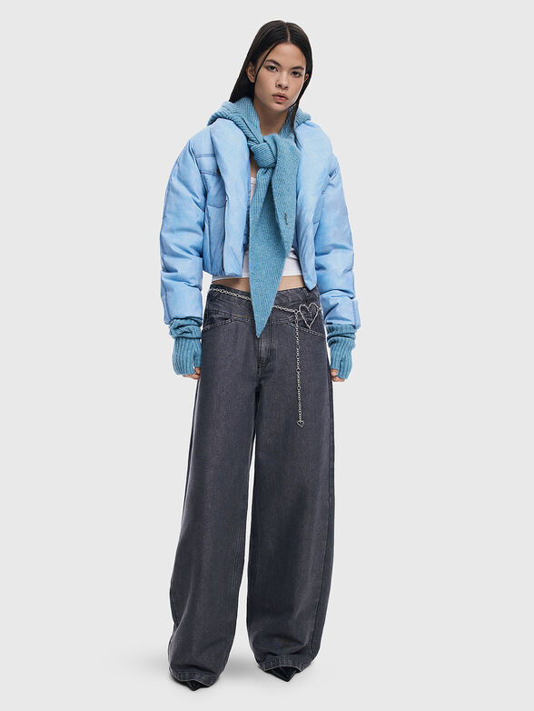 Crop padded jacket - 2