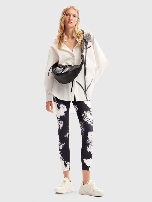 Cotton shirt with print - 2